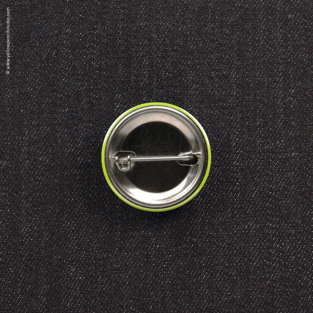 Friendly Bug Button - Yellow Pencil Studio