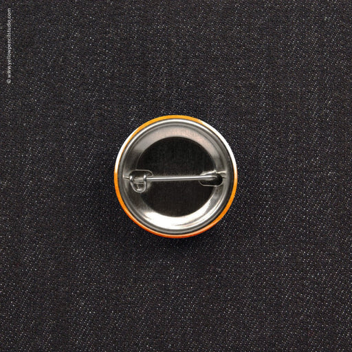 Rainbow Hedgehog Button - Yellow Pencil Studio