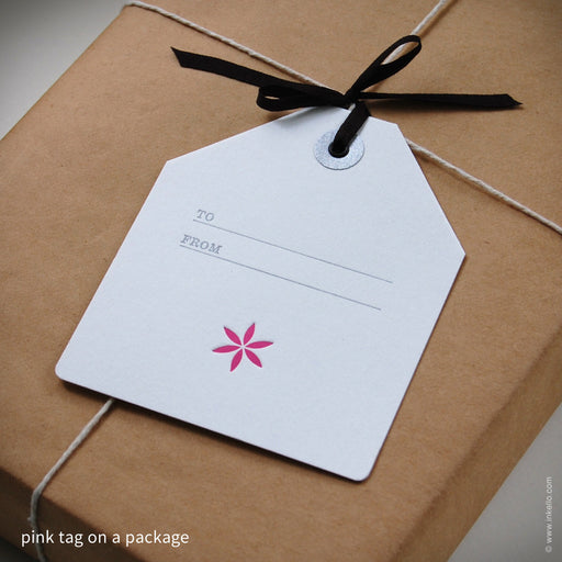 Little Flower Gift Tag (#341) Gift Tag - Inkello Letterpress