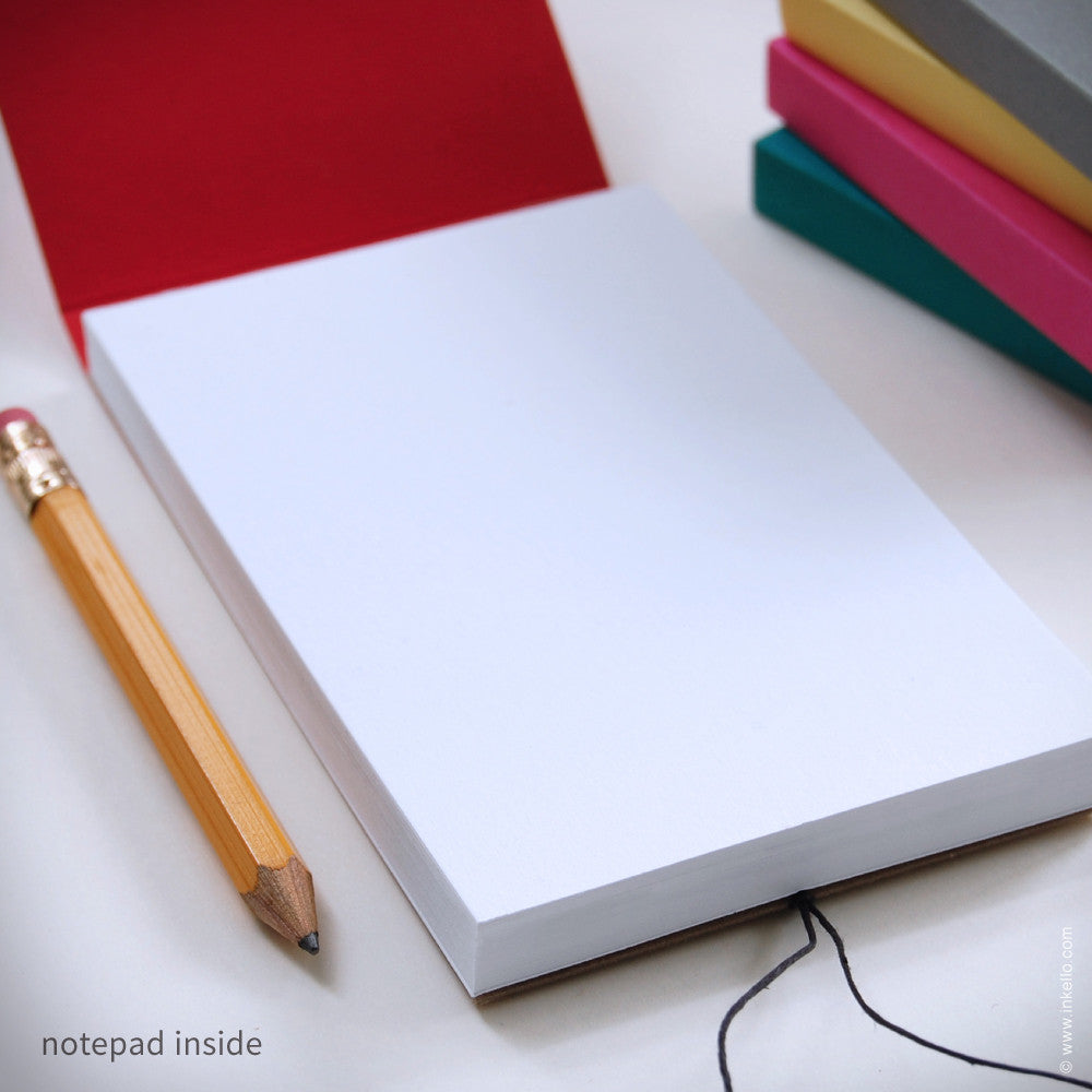 Monogram Notepad (#342) Notepad - Inkello Letterpress