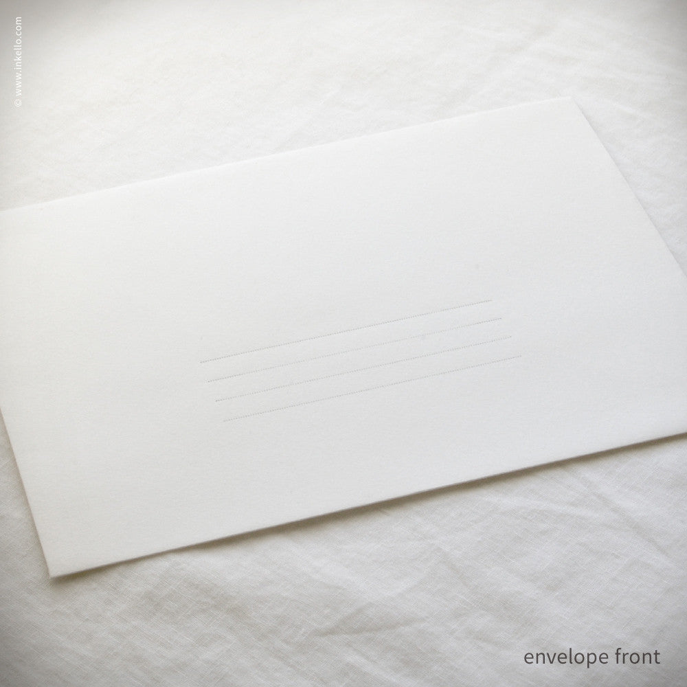 Dove "Peace" Hangable Greeting Card (#405) Greeting Card - Inkello Letterpress