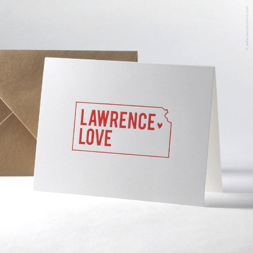 Lawrence Love Note Card (#421) - Lawrence Love