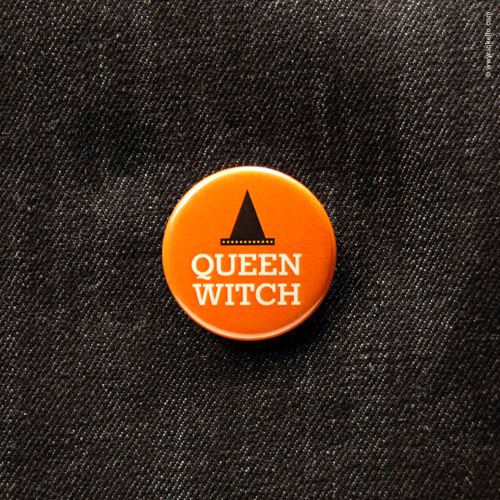 Halloween Buttons (#603) Button - Inkello Letterpress