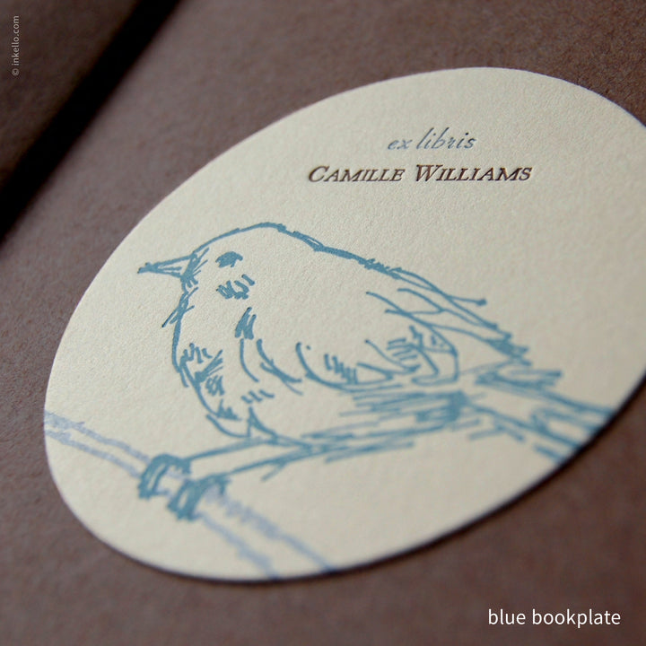 Bird Personalized Bookplates (