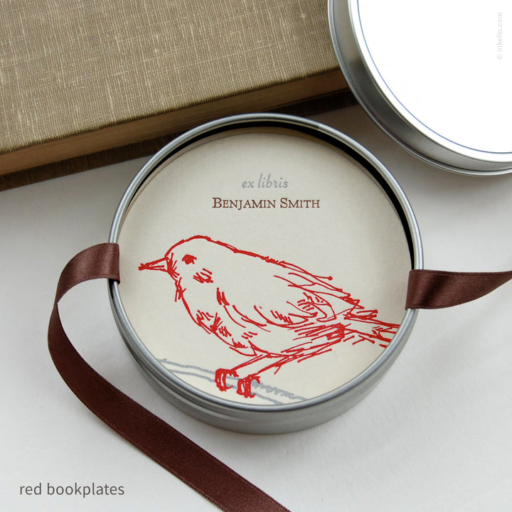 Bird Personalized Bookplates (