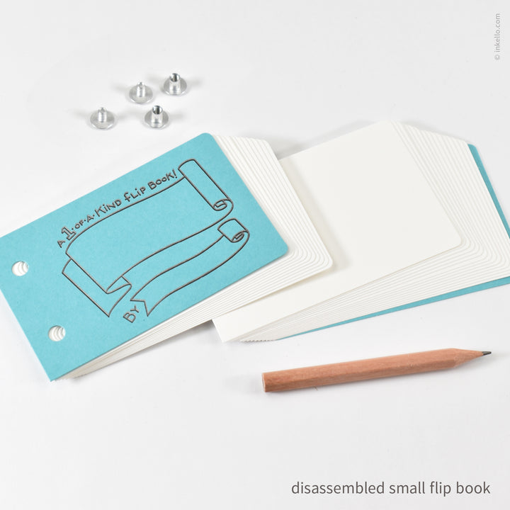 Draw-Your-Own Flip Book + Pencil (