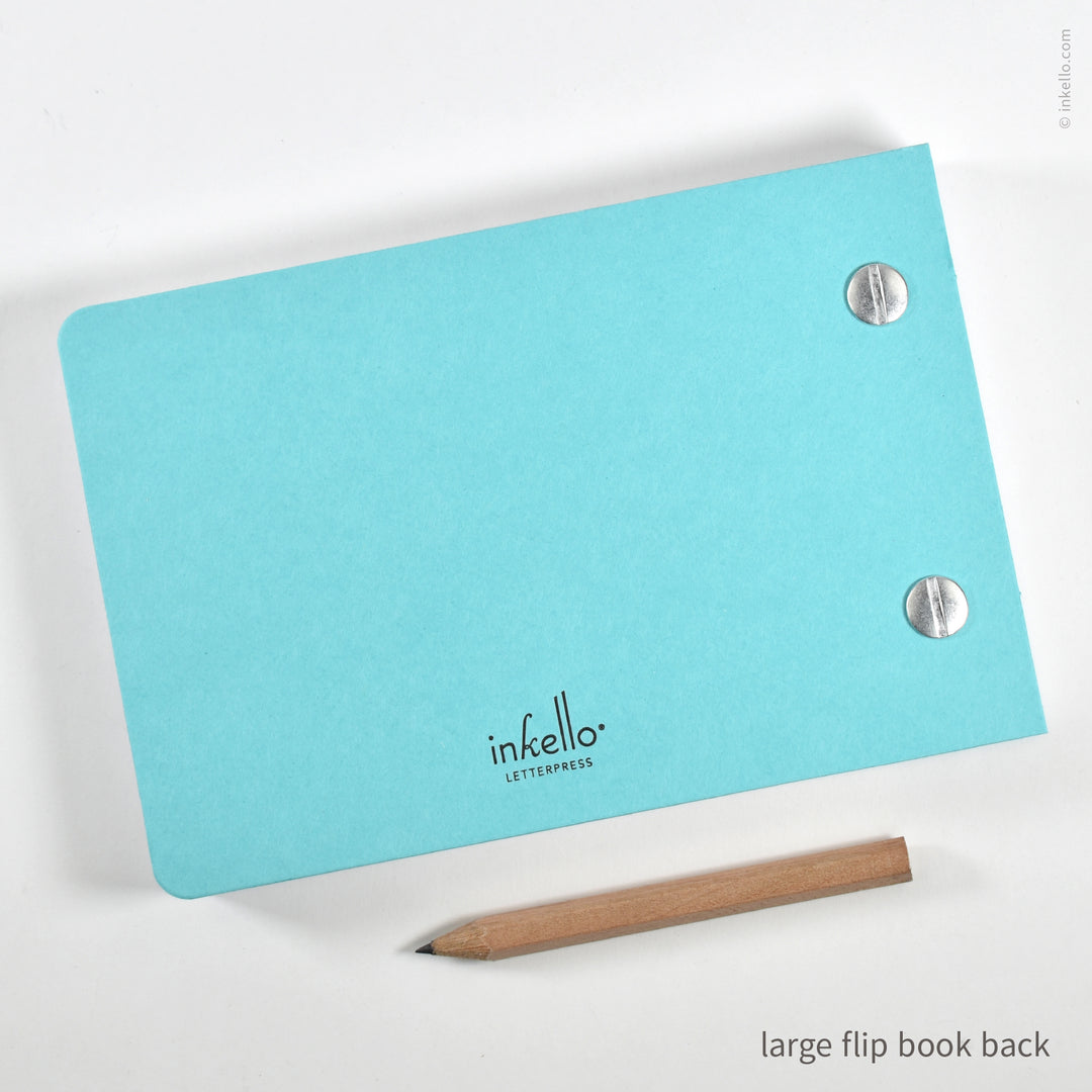 Draw-Your-Own Flip Book + Pencil (