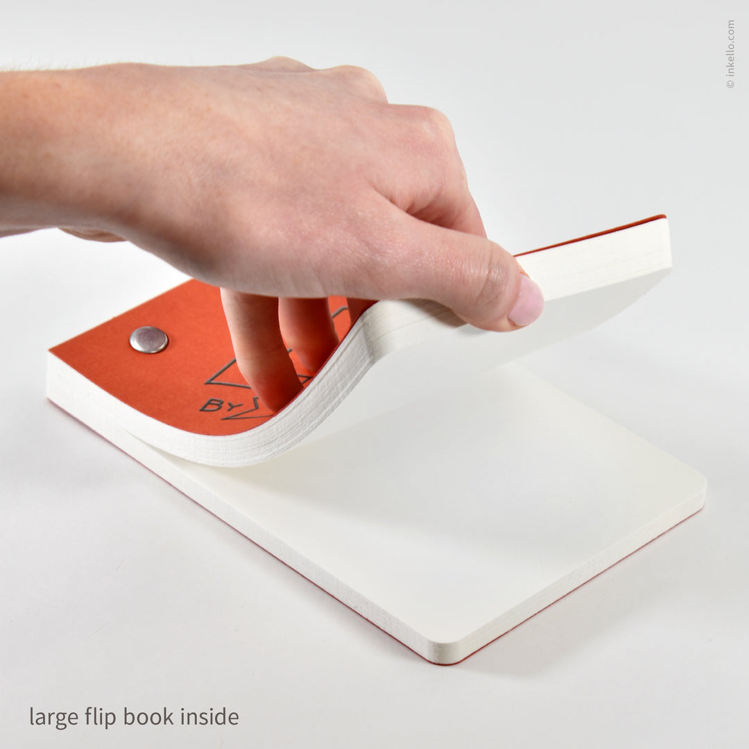 Draw-Your-Own Flip Book + Pencil (
