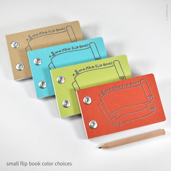 Draw-Your-Own Flip Book + Pencil (