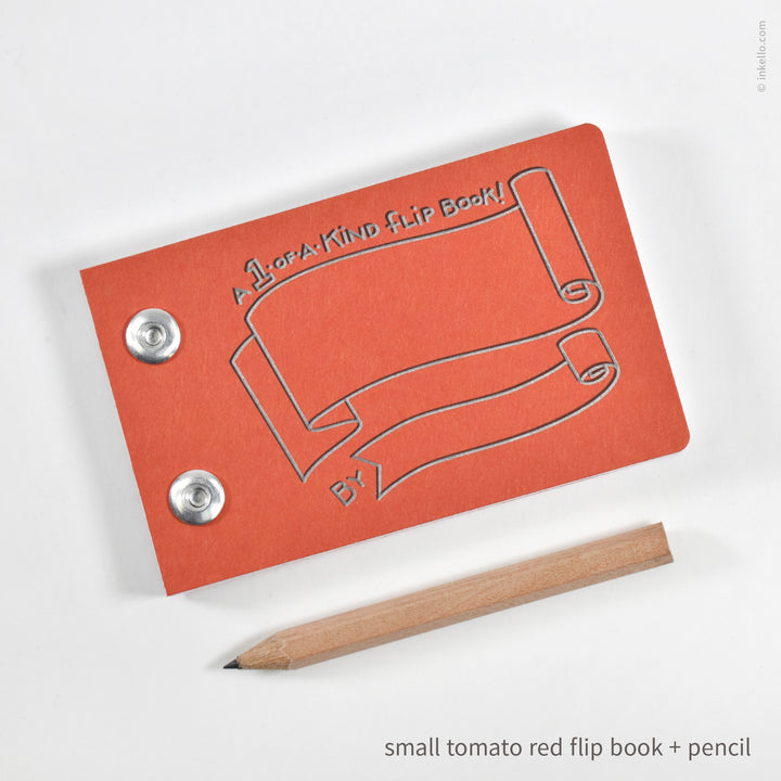 Draw-Your-Own Flip Book + Pencil (