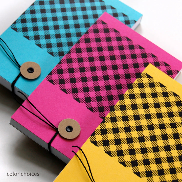 Gingham Notepad (