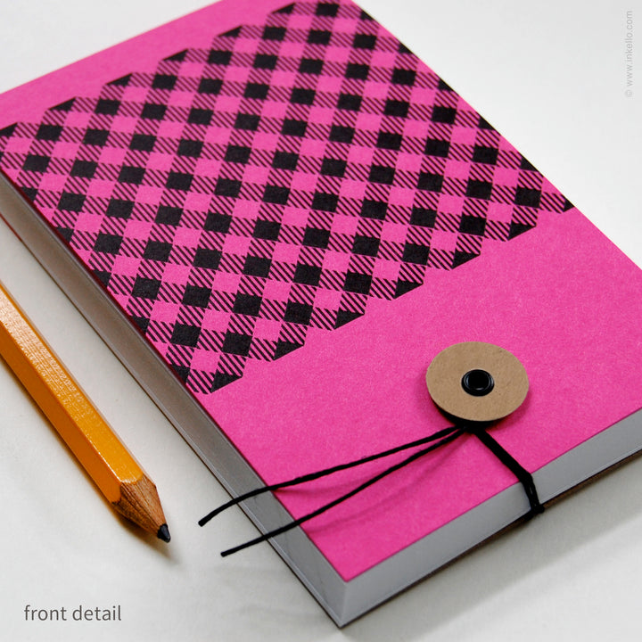 Gingham Notepad (
