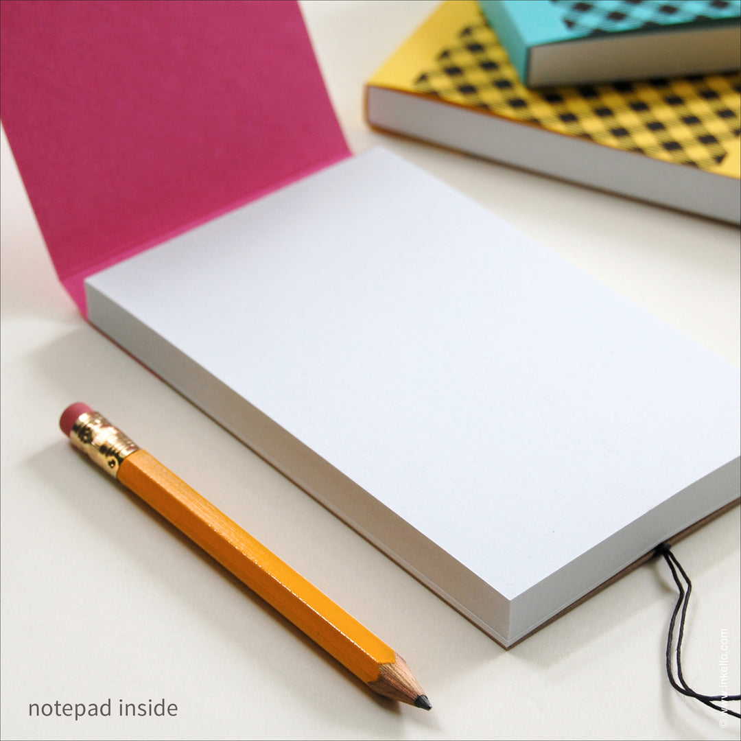 Gingham Notepad (