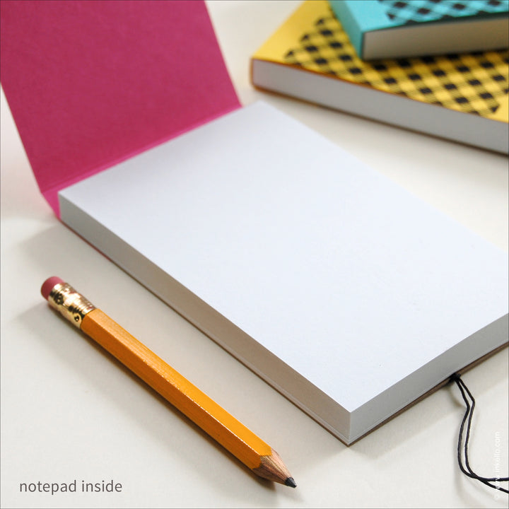 Gingham Notepad (