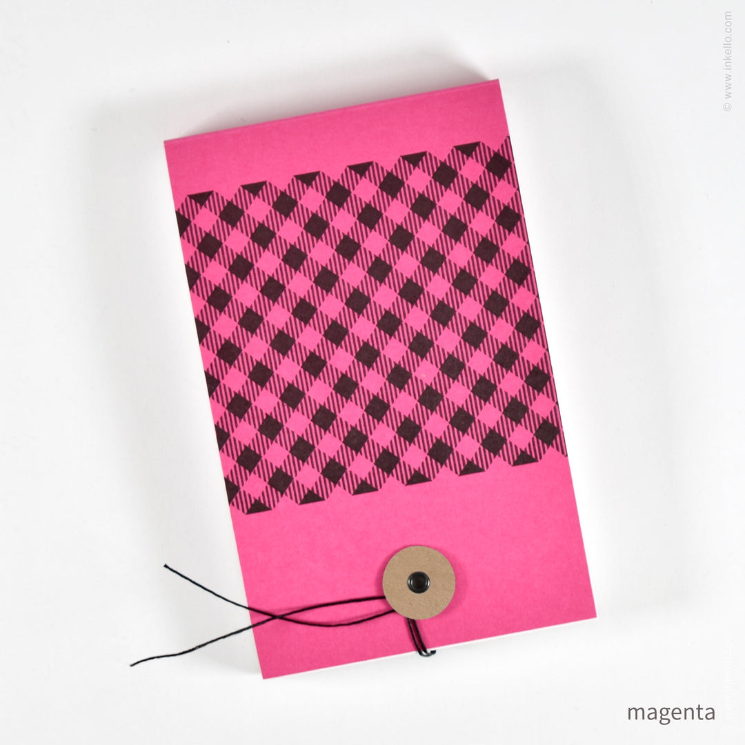 Gingham Notepad (