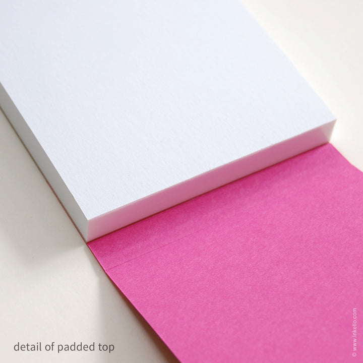 Gingham Notepad (