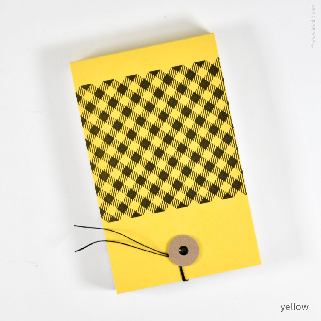 Gingham Notepad (