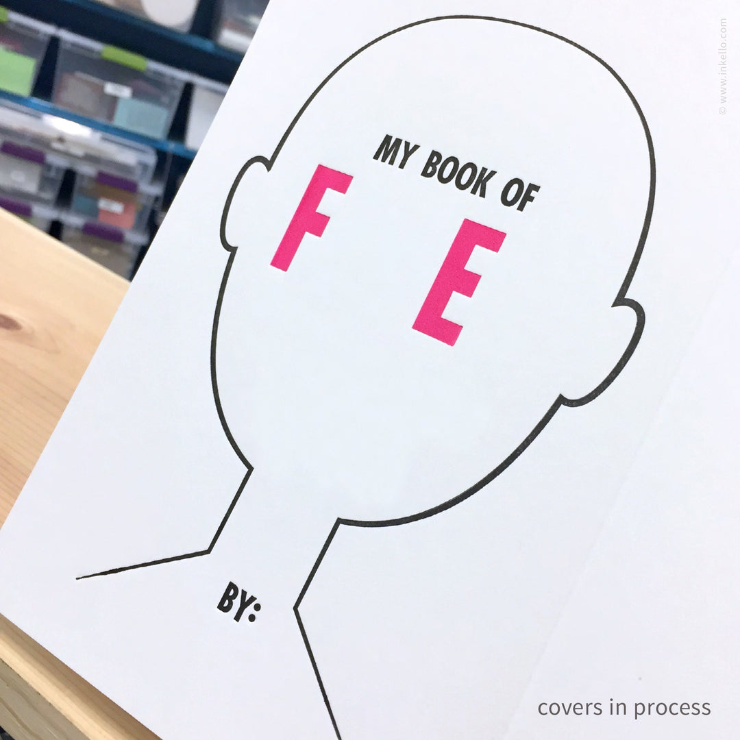 My Book of Faces Four-Panel Sketchbook (
