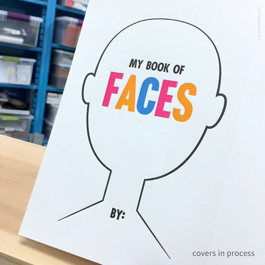 My Book of Faces Four-Panel Sketchbook (