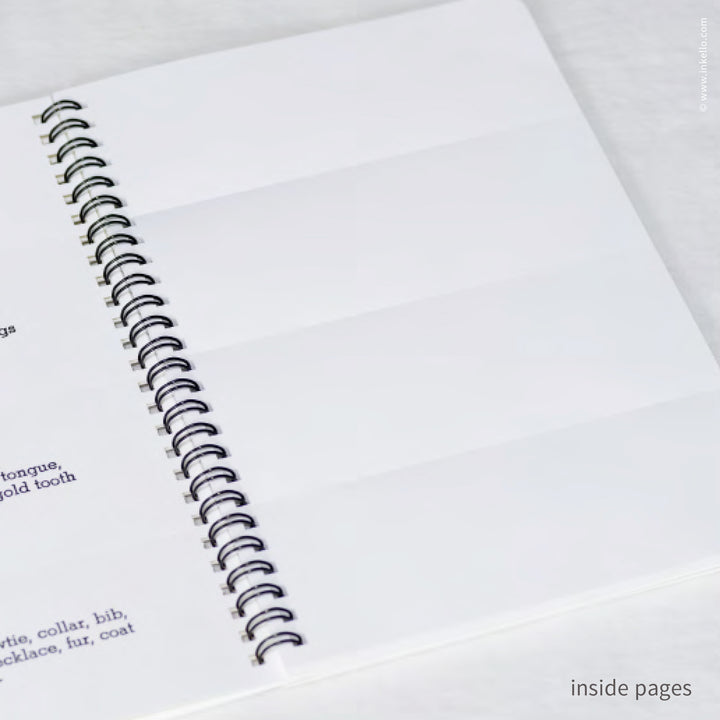My Book of Faces Four-Panel Sketchbook (