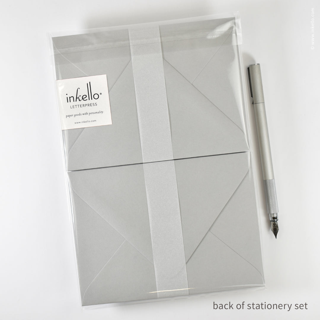 Stationery Set with Red Robot (