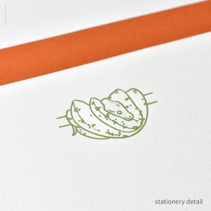 Snake-tionery Stationery Set (