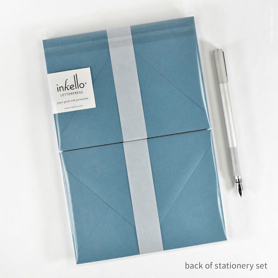 Stationery Set with Sunflower (