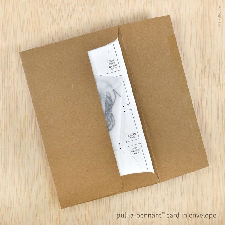 DIY Blank Pull-A-Pennant™ Greeting Card (