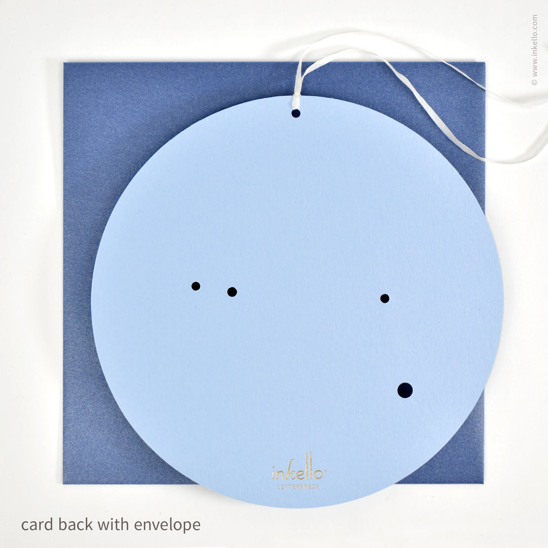 Cancer Birthday Zodiac Constellation Card (