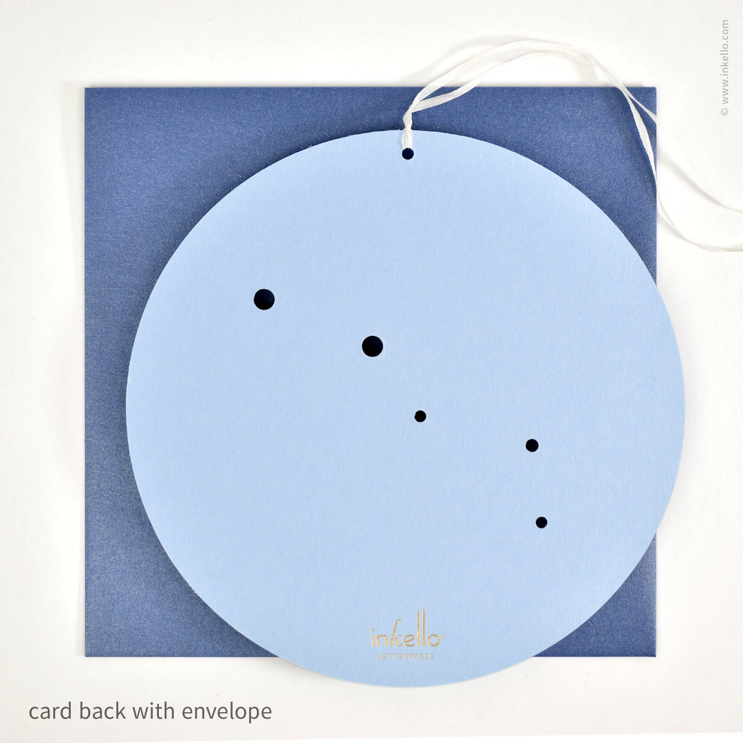 Scorpio Birthday Zodiac Constellation Card (