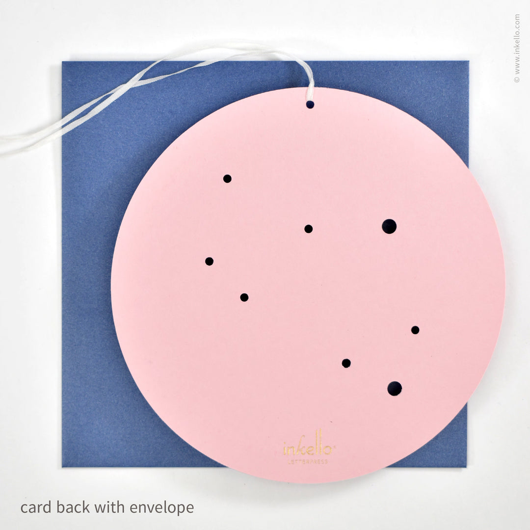 Sagittarius Birthday Zodiac Constellation Card (