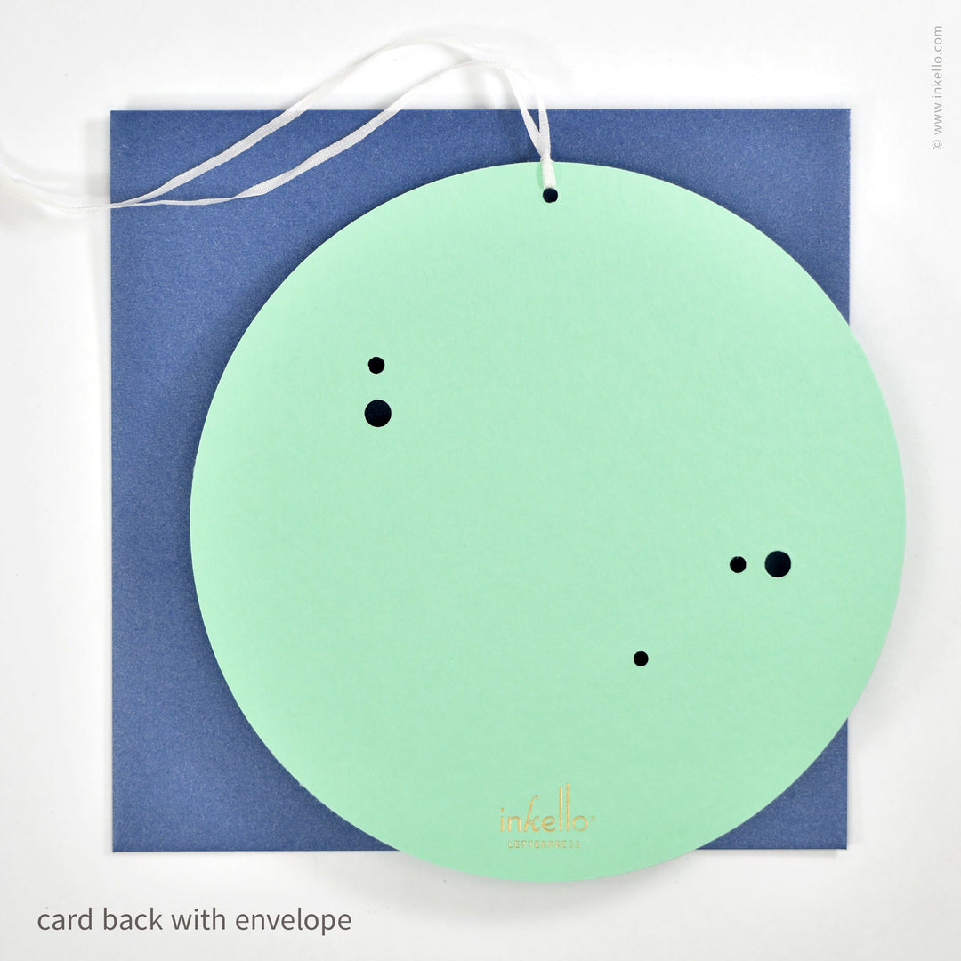 Capricorn Birthday Zodiac Constellation Card (