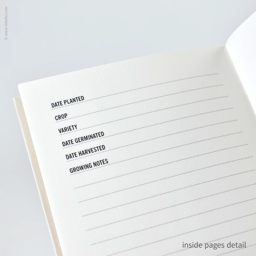 Green Seedlings Seed Journal with Grow Wheel (