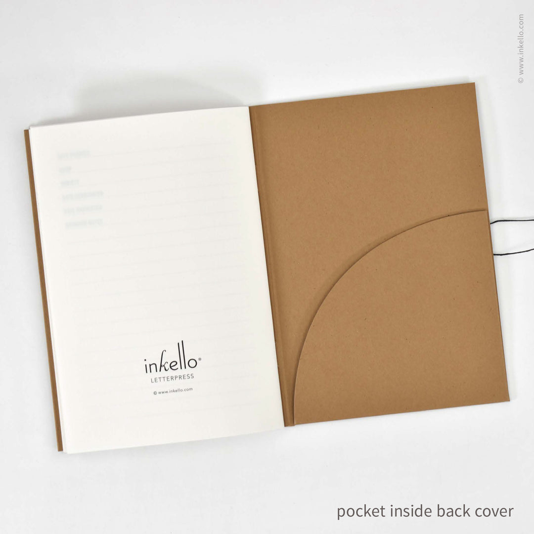 Brown Kraft Seed Journal with Grow Wheel (