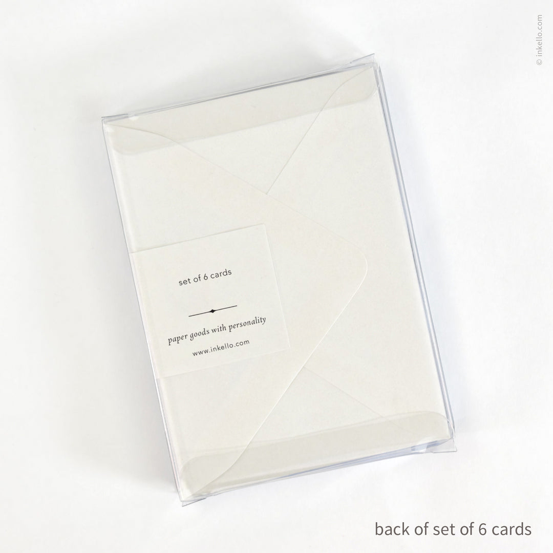 Plaid Happy Chanukah Card with Gold Foil (