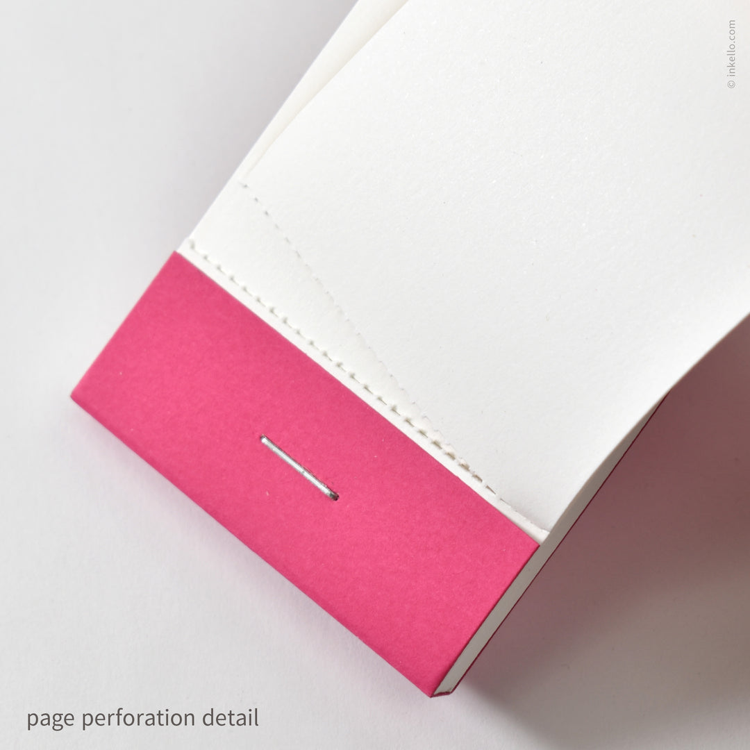 Be Mine Matchbook Jotter with Pink Foil Heart (