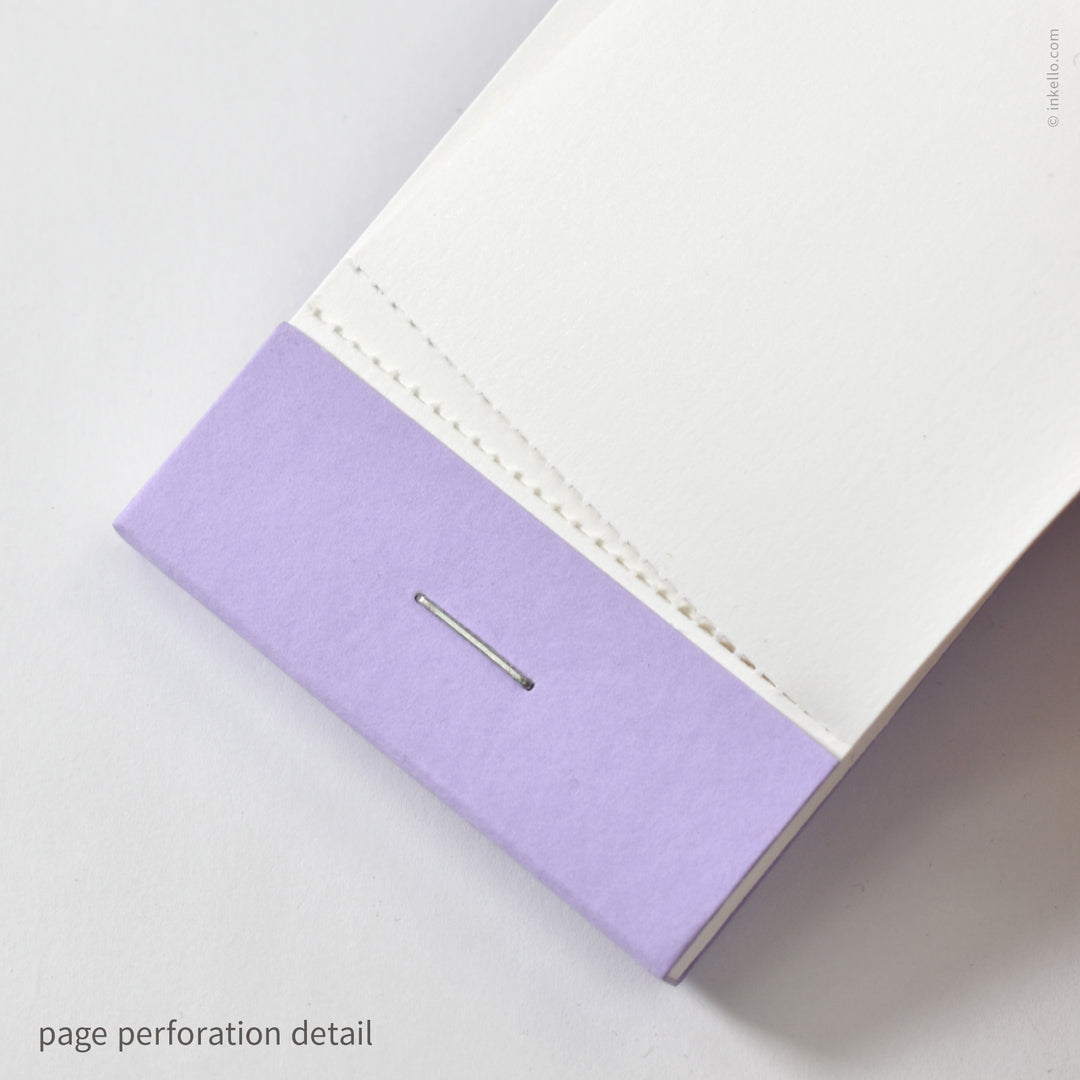 Purple Bouquet Matchbook Jotter (