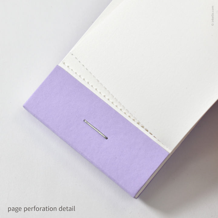 Purple Bouquet Matchbook Jotter (