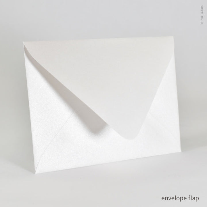 Dreidel Happy Hanukkah Wavy Flat Greeting Card (