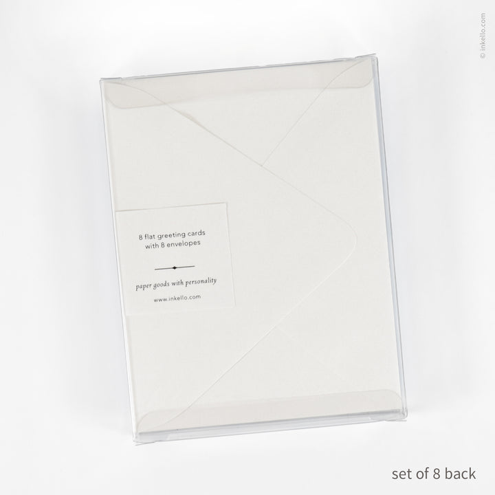Dreidel Happy Hanukkah Wavy Flat Greeting Card (