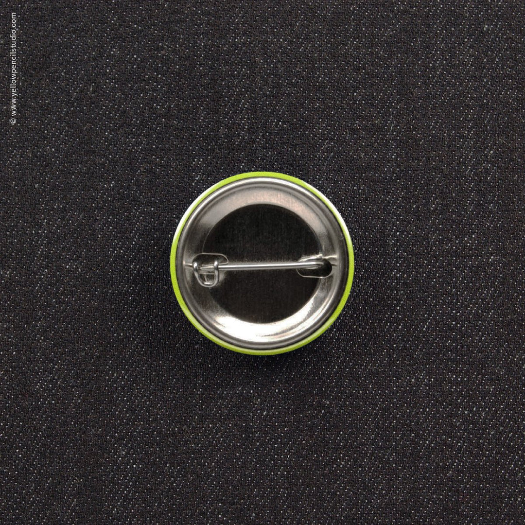 Friendly Bug Button - Yellow Pencil Studio