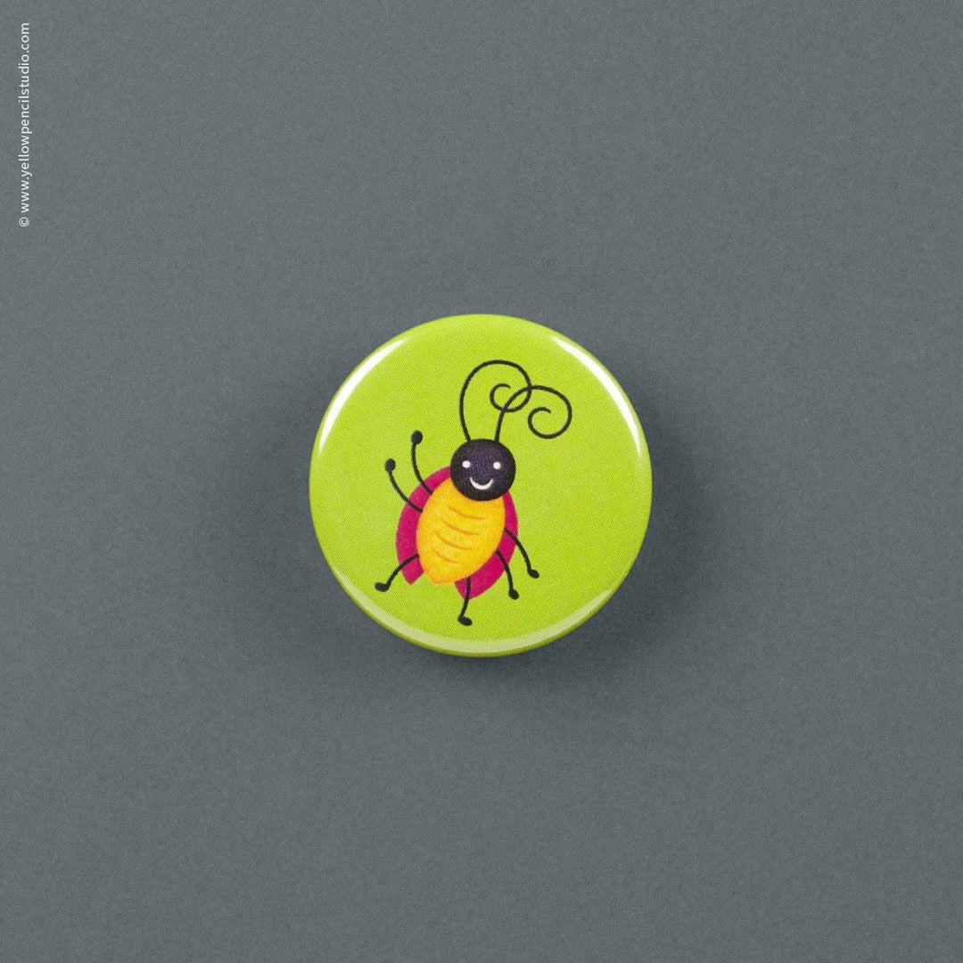 Friendly Bug Magnet - Yellow Pencil Studio