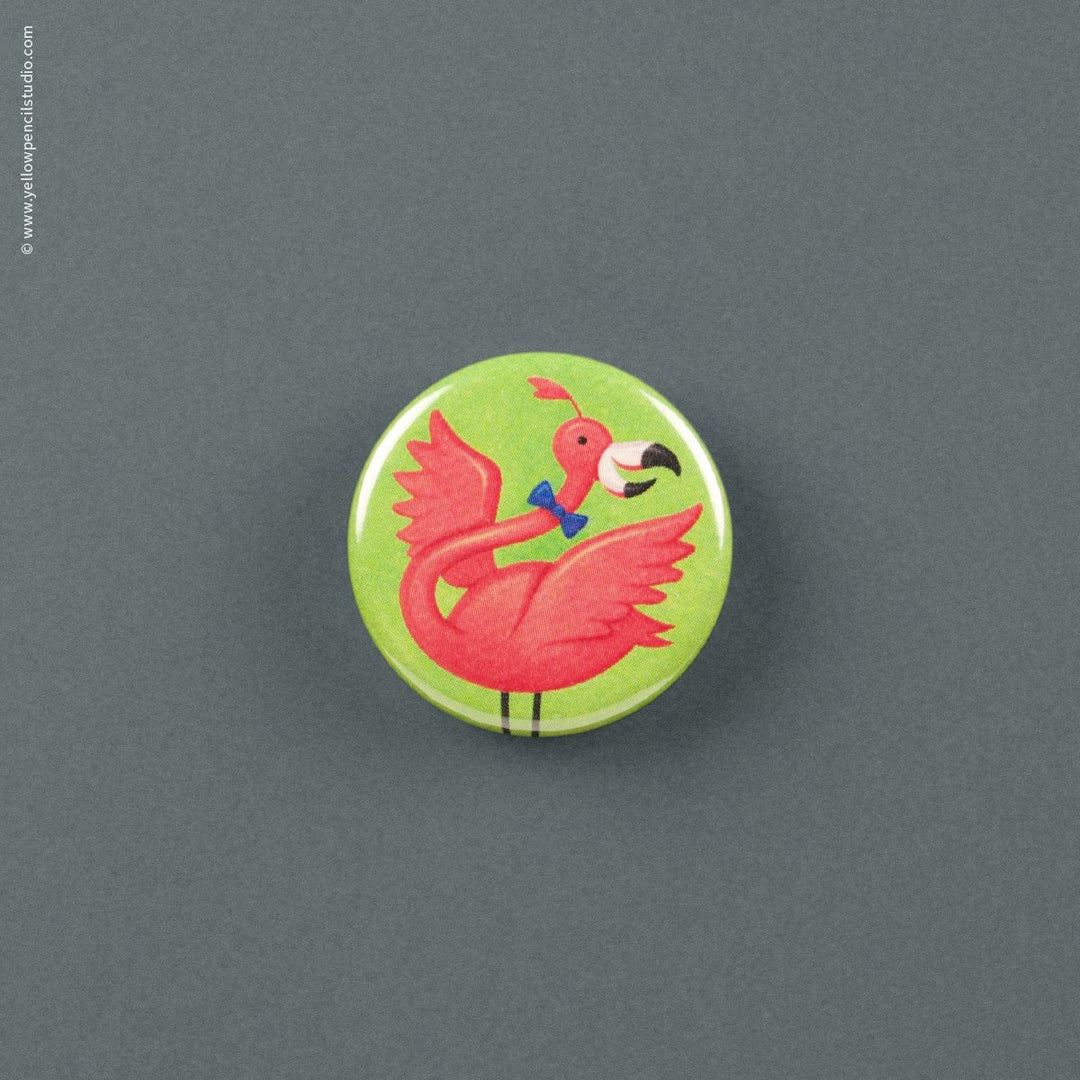Flamingo Magnet - Yellow Pencil Studio