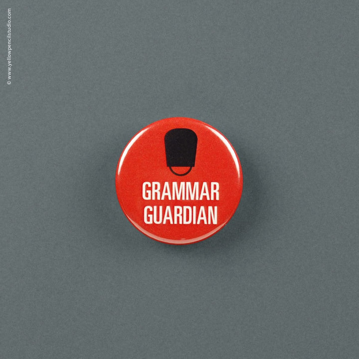 Grammar Guardian Magnet - Yellow Pencil Studio
