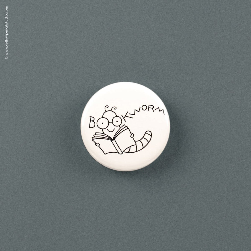 Bookworm Magnet - Yellow Pencil Studio