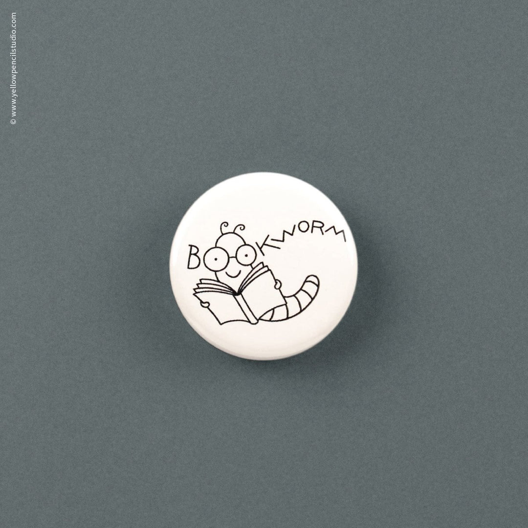 Bookworm Magnet - Yellow Pencil Studio