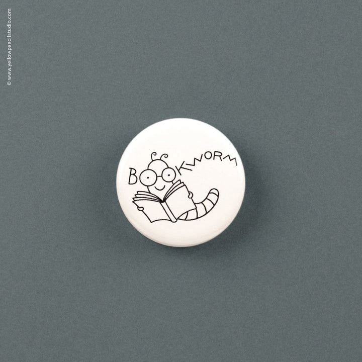 Bookworm Magnet - Yellow Pencil Studio