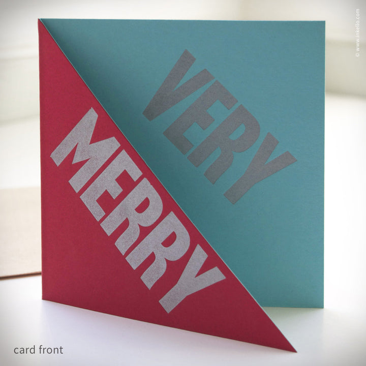 "Very Merry" Holiday Card (