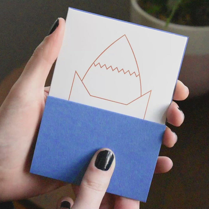 Hello Foxy Peek-a-Boo Card (