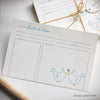 Love Birds Personalized Recipe Cards (#266) Recipe cards - Inkello Letterpress